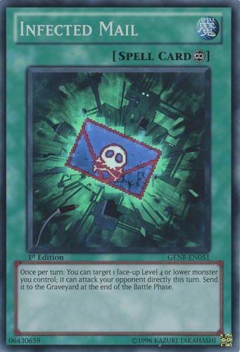 Yugioh infected mail - infected,
